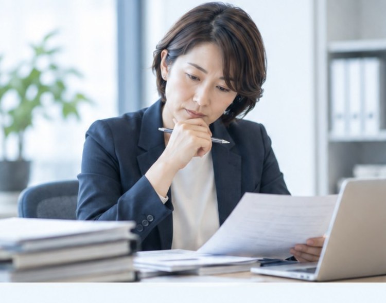 対応を整理する人事担当者